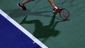 epa11910555 Elena Rybakina of Kazakhstan in action during her quarter final match against Sofia Kenin of the US at the Dubai Duty Free Tennis WTA Championships 2025 in Dubai, United Arab Emirates, 20 February 2025.  EPA/ALI HAIDER