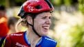 LICHTENVOORDE - Wielrenner Ellen van Dijk na afloop van de laatste etappe van de Simac Ladies Tour. De hardrijdster van Lidl-Trek stopt na dit seizoen als profrenster. ANP WOUTER DE WILDE