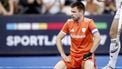 MONCHENGLADBACH - Thierry Brinkman van Nederland tijdens de finale tussen Nederland en Duitsland op het EK Hockey in het HockeyPark stadion. ANP ROBIN VAN LONKHUIJSEN