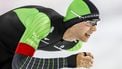 HEERENVEEN - Jenning de Boo tijdens de 1000 meter op de laatste dag van het World Cup kwalificatietoernooi schaatsen in Thialf. ANP VINCENT JANNINK