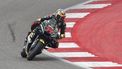 2023-09-23 14:39:59 epa10878095 Italian rider Marco Bezzecchi of team Mooney VR46 Racing during a Qualifying session of the Motorcycling Grand Prix of India, in Dankau, near Greater Noida, India, 23 September 2023. The inaugural Motorcycling Grand Prix of India is held at Buddh International Circuit on 24 September 2023.  EPA/RAJAT GUPTA