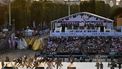 Dancers perform during the Paris 2024 Paralympic Games Opening Ceremony at the Place de la Concorde in Paris on August 28, 2024. 
Bertrand GUAY / AFP