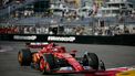 Ferrari's Monegasque driver Charles Leclerc drives during the second practice session of the Formula One Monaco Grand Prix on May 24, 2024 at the Circuit de Monaco, two days ahead of the race. 
ANDREJ ISAKOVIC / AFP