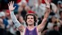 epa13294061 Carlos Alcaraz of Spain celebrates after winning his Men's Singles match against Juan Manuel Cerundolo of Argentina at the Shanghai Masters tennis tournament in Shanghai, China, 10 October 2026.  EPA/ALEX PLAVEVSKI
