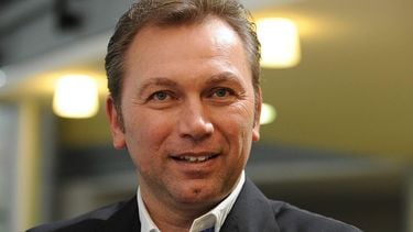US team Radioshack's manager Johan Bruyneel attends the presentation of the cycling Leopard Trek team in Bereldange on February 16, 2012. AFP PHOTO/JOHN THYS
JOHN THYS / AFP