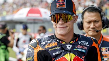 ASSEN - Collin Veijer (NED) op zijn Kalex tijdens de Moto2 race op de 100e Editie van de TT van Assen. ANP VINCENT JANNINK