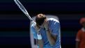 epa12844697 Daniil Medvedev of Russia gestures as he plays against Francisco Cerundolo of Argentina during the Men's Singles round of 32 match at the 2026 Miami Open tennis tournament in Miami, Florida, USA, 23 March 2026.  EPA/CRISTOBAL HERRERA-ULASHKEVICH