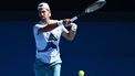 epa11065315 Novak Djokovic of Serbia in action during a practice session ahead of the Australian Open 2024, at Melbourne Park in Melbourne, Australia, 09 January 2024.  EPA/JOEL CARRETT AUSTRALIA AND NEW ZEALAND OUT