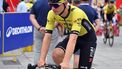 epa11552782 Dutch cyclist Olaf Kooij of team Visma-Lease a Bike at the start of the sixth stage of the 81th Tour de Pologne 2024 cycling race over 183,2 km, from Wadowice to Bukowina Tatrzanska, in Wadowice, Poland, 17 August 2024.  EPA/Art Service POLAND OUT