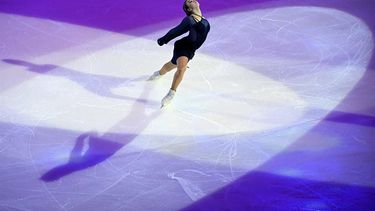 Russia's figure skater Kamila Valieva takes part in a show at the CSKA arena in Moscow on February 14, 2023.  Russian figure skating prodigy Kamila Valieva has not been sanctioned by the Russian anti-doping agency, which found she bore 