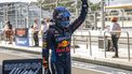 Red Bull Racing's Dutch driver Max Verstappen celebrates the pole position after the qualifying session for the 2024 Miami Formula One Grand Prix at Miami International Autodrome in Miami Gardens, Florida, on May 4, 2024.  
Jim WATSON / AFP