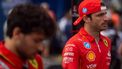epa11488893 Scuderia Ferrari driver Carlos Sainz Jr. of Spain arrives at the paddock before the third practice session for the Formula One Hungarian Grand Prix at the Hungaroring circuit, in Mogyorod, near Budapest, 20 July 2024.  EPA/Zoltan Balogh HUNGARY OUT