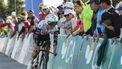 epa11919139 Portuguese rider Joao Almeida of team UAE Team Emirates competes during the fifth and last stage of the 51st Algarve Cycling Tour, an individual time trial over 19.6km, from Salir to Malhao, Portugal, 23 February 2025.  EPA/LUIS FORRA