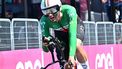 epa11350228 Italian rider Filippo Ganna of Ineos Grenadiers team approaches the finish line of the 14th stage of the Giro d'Italia 2024, an individual time trial (ITT) over 31.2 km from Castiglione delle Stiviere to Desenzano del Garda, Italy, 18 May 2024  EPA/LUCA ZENNARO