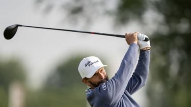 BADHOEVEDORP - Joost Luiten tijdens het KLM Open golf toernooi op golfclub The International. ANP SANDER KONING