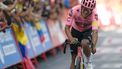 Team EF Education's Richard Carapaz crosses the finish in second place at the end of the stage 9 of La Vuelta a Espana cycling tour, a 178,5 km race between Motril and Granada, on August 25, 2024.   
Jorge GUERRERO / AFP