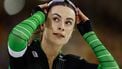 HEERENVEEN - Femke Kok kijkt naar de klok na de 500 meter voor vrouwen tijdens de tweede dag van het NK Afstanden in Thialf. De olympische winter werd afgetrapt met het driedaagse schaatstoernooi. ANP VINCENT JANNINK