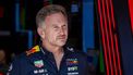 epa11488149 Red Bull Racing team principal Christian Horner prepares for the second free practice session for the Formula One Hungarian Grand Prix at the Hungaroring circuit, in Mogyorod, near Budapest, 19 July 2024.  EPA/MARTIN DIVISEK