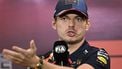 Red Bull Racing's Dutch driver Max Verstappen takes part in a press conference ahead of the Formula One Singapore Grand Prix night race at the Marina Bay Street Circuit in Singapore on September 19, 2024. 
Lillian SUWANRUMPHA / AFP