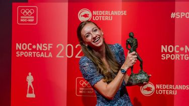 UTRECHT - Femke Bol tijdens van het NOC*NSF Sportgala in DeFabrique. ANP MARCO DE SWART