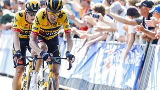 2023-06-25 16:51:17 SITTARD - Robert Gesink tijdens het NK wielrennen. De mannen strijden in Limburg om de titel op de weg bij het NK wielrennen. ANP MARCEL VAN HOORN