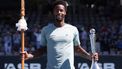 Gael Monfils of France poses with the trophy as he celebrates his win over Zizou Berges of Belgium following their men's singles final match at the ATP Auckland Classic tennis tournament in Auckland on January 11, 2025. 
Michael Bradley / AFP