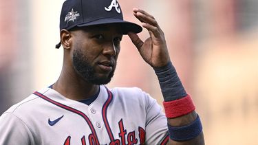 (FILES) Jurickson Profar #7 of the Atlanta Braves looks on during the first inning against the San Diego Padres at Petco Park on March 30, 2025 in San Diego, California. Major League Baseball suspended Atlanta Braves slugger Jurickson Profar for 80 games on March 31, 2025 after he tested positive for the performance-enhancing Chorionic Gonadotropin (hCG), MLB announced.
Orlando Ramirez / GETTY IMAGES NORTH AMERICA / AFP