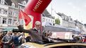 MAASTRICHT - Vertrekkend koersdirecteur Leo van Vliet  tijdens de start van de Amstel Gold Race 2026 in Maastricht. MARCEL VAN HOORN / ANP