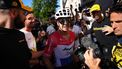 epa11457466 Dutch rider Dylan Groenewegen of Team Jayco AlUla reacts after crossing the finish line and winning the sixth stage of the 2024 Tour de France cycling race over 163km from Macon to Dijon, France, 04 July 2024.  EPA/DANIEL COLE / POOL