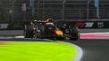 Red Bull Racing's Dutch driver Max Verstappen drives during the second practice session of the 2025 Saudi Arabia Formula One Grand Prix at the Jeddah Corniche Circuit on April 18, 2025. 
Giuseppe CACACE / AFP