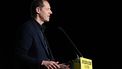 Tour de France general director Christian Prudhomme speaks during a ceremony in Barcelona to present the start of the 2026 Tour de France cylcling race from Barcelona, on February 25, 2025. The 2026 Tour de France cycling race's Grand Depart first stage will be held in Barcelona on July 4, 2026 with Spain's north eastern Catalonia region also hosting the second and third stages of La Grand Boucle.
Josep LAGO / AFP