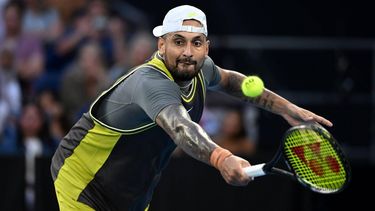 epa11821644 Nick Kyrgios of Australia in action during his round 1 match against Jacob Fearnley of Great Britain at the 2025 Australian Open in Melbourne, Australia, 13 January 2025.  EPA/JAMES ROSS AUSTRALIA AND NEW ZEALAND OUT