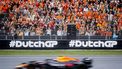 ZANDVOORT - Max Verstappen (Red Bull Racing) tijdens de derde vrije training voorafgaand aan de F1 Grand Prix van Nederland op het Circuit van Zandvoort. ANP SEM VAN DER WAL