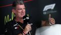 Cadillac's British team principal Graeme Lowdon speaks at a press conference ahead of the second practice session of the Formula One Australian Grand Prix at the Albert Park Circuit in Melbourne on March 6, 2026.  
Martin KEEP / AFP