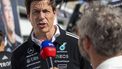 epa12175921 Mercedes team principal Toto Wolff after the qualifying session for the Formula 1 Grand Prix of Canada at the Circuit Gilles-Villeneuve in Montreal, Canada, 14 June 2025. The 2025 Canadian Grand Prix will take place on 15 June 2025.  EPA/SHAWN THEW