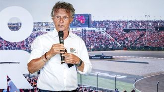 2023-06-16 11:31:08 ZANDVOORT - Jan Lammers, sportief directeur Dutch Grand Prix, tijdens een persconferentie over de organisatorische voortgang en sportieve stand van zaken over de Formule 1-race Dutch Grand Prix. ANP REMKO DE WAAL