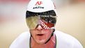 2023-02-09 13:43:31 epa10457623 Jeffrey Hoogland of the Netherlands in action  during the Men's 1km time trial final at the UEC Track Cycling European Championships in Grenchen, Switzerland, 09 February 2023.  EPA/Gian Ehrenzeller
