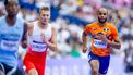 PARIJS - Ryan Clarke in actie op de herkansing op de 800 meter tijdens de olympische atletiekwedstrijden. ANP IRIS VAN DEN BROEK