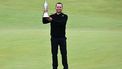 US golfer Xander Schauffele poses with the Claret Jug, the trophy for the Champion golfer of the year after winning the 152nd British Open Golf Championship at Royal Troon on the south west coast of Scotland on July 21, 2024. 
Paul ELLIS / AFP