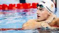 PARIJS - Caspar Corbeau na afloop van de halve finale op de 200 meter school op de Olympische Spelen. ANP KOEN VAN WEEL