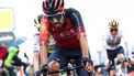 2023-06-10 14:55:41 INEOS Grenadiers' Colombian rider Daniel Felipe Martinez reacts as he crosses the finish line during the seventh stage of the 75th edition of the Criterium du Dauphine cycling race, 148km between Port de Savoie to Col de la Croix de Fer - Saint Sorlin, France, on June 10, 2023. 
Anne-Christine POUJOULAT / AFP