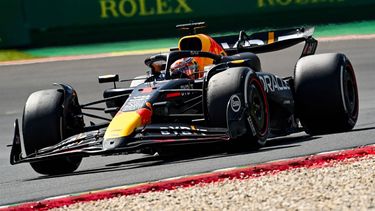 Red Bull Racing's Dutch driver Max Verstappen drives during the Formula One Belgian Grand Prix at the Spa-Francorchamps Circuit in Spa on July 28, 2024. 
JOHN THYS / AFP