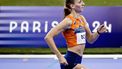 PARIJS - Nederlandse atleet Femke Bol tijdens de halve finale 400 meter horden op de Olympische Spelen. ANP REMKO DE WAAL