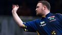 DEN BOSCH - Darter Luke Littler tijdens de kwartfinale van de TOTO Dutch Darts Masters. Tijdens het World Series-toernooi nemen acht Nederlandse darters het op tegen acht internationale topdarters. ANP JEROEN JUMELET