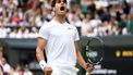 epa11477631 Carlos Alcaraz of Spain reacts during the Men's final against Novak Djokovic of Serbia at the Wimbledon Championships, Wimbledon, Britain, 14 July 2024.  EPA/NEIL HALL  EDITORIAL USE ONLY