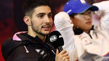 epa11363239 Alpine driver Esteban Ocon of France speaks speaks during the drivers' press conference at the Formula One Grand Prix of Monaco at the Circuit de Monaco in Monte Carlo, Monaco, 23 May 2024. The Formula One Grand Prix of Monaco takes place on 26 May 2024.  EPA/ANNA SZILAGYI