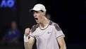 epa11110228 Jannik Sinner of Italy reacts during his Men's Singles final match against Daniil Medvedev of Russia at the 2024 Australian Open tennis tournament, in Melbourne, Australia, 28 January 2024.  EPA/MAST IRHAM