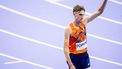 PARIJS - Mike Foppen na afloop van de finale van de 5000m (m) van het atletiek tijdens de Olympische Spelen. ANP ROBIN VAN LONKHUIJSEN