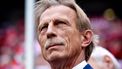 epa07562278 Leverkusen former head coach Christoph Daum prior to the German Bundesliga soccer match between Bayer Leverkusen and FC Schalke 04 in Leverkusen, Germany, 11 May 2019.  EPA/SASCHA STEINBACH CONDITIONS - ATTENTION: The DFL regulations prohibit any use of photographs as image sequences and/or quasi-video.