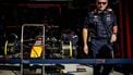 BAHREIN - Christian Horner (Red Bull Racing) tijdens de derde vrije training op het Bahrain International Circuit in het woestijngebied Sakhir voorafgaand aan de Grote Prijs van Bahrein. ANP REMKO DE WAAL